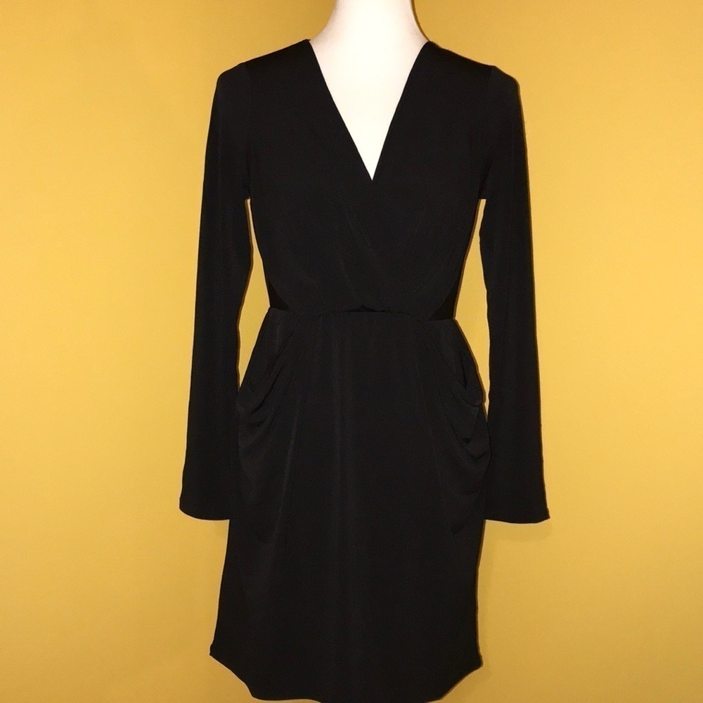 BCBGeneration drapes cocktail dress